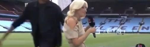 要赶飞机看绿洲乐队，克劳奇解说完维拉0-0纽卡迅速跑出镜头