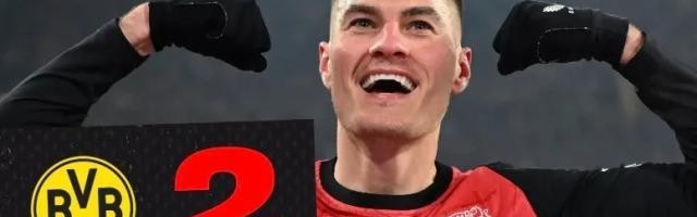 华体会官网入口-【德甲】希克双响！勒沃库森3比2破多特“周五纪录”