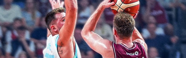 东契奇17分钟26分但伤退 波津20分 斯洛文尼亚热身赛不敌拉脱维亚