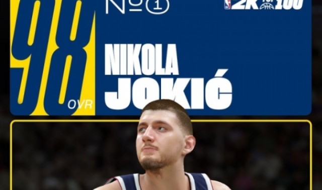 华体会官网下载-2K26能力值前五：约基奇居首 SGA98分 字母97分 东契奇&amp;华子95分